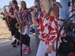 In full swing at the Pagham Yacht Club
